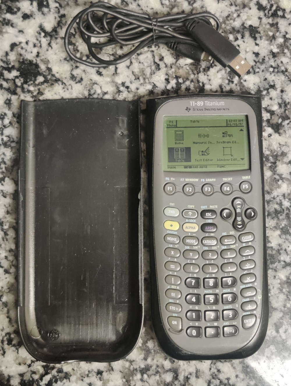 Texas Instruments TI-89 Titanium Graphing Calculator - Black
